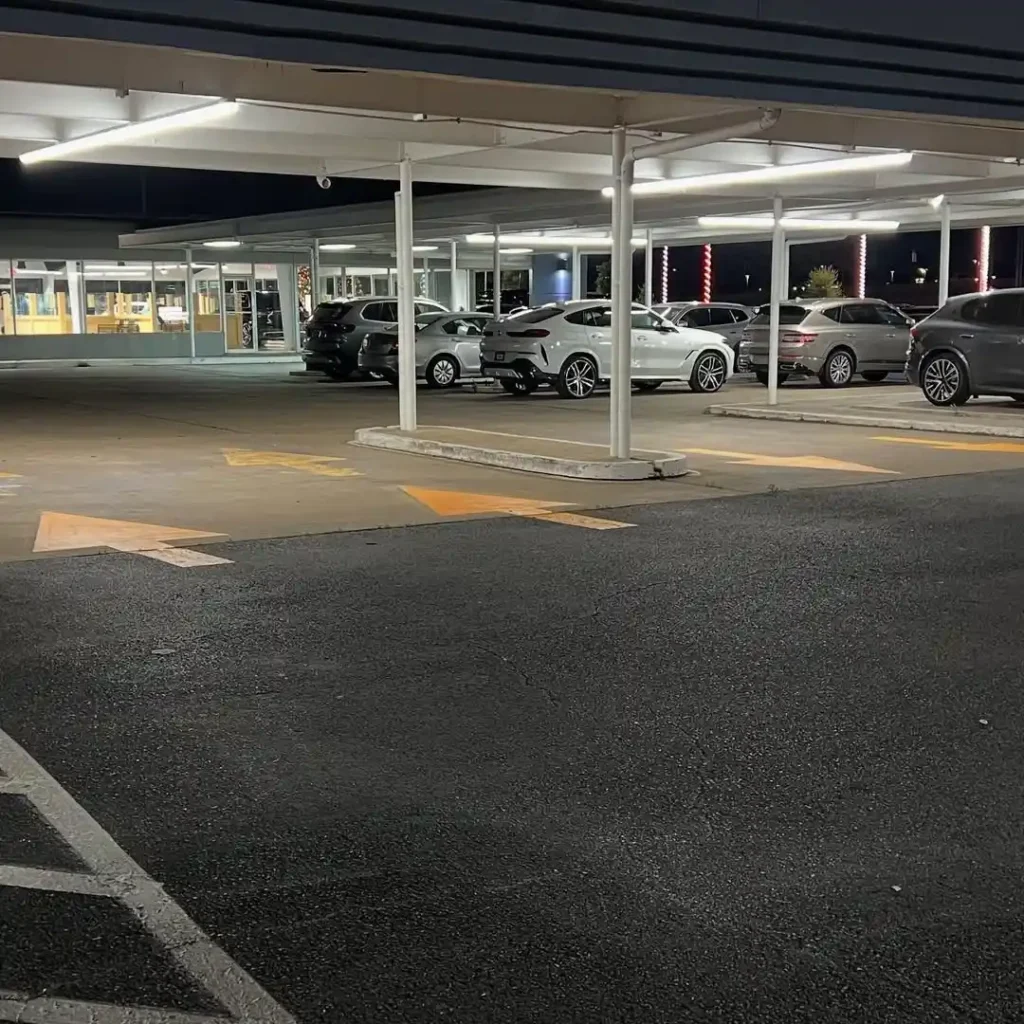 New Parking Lot Layouts and Striping Services
